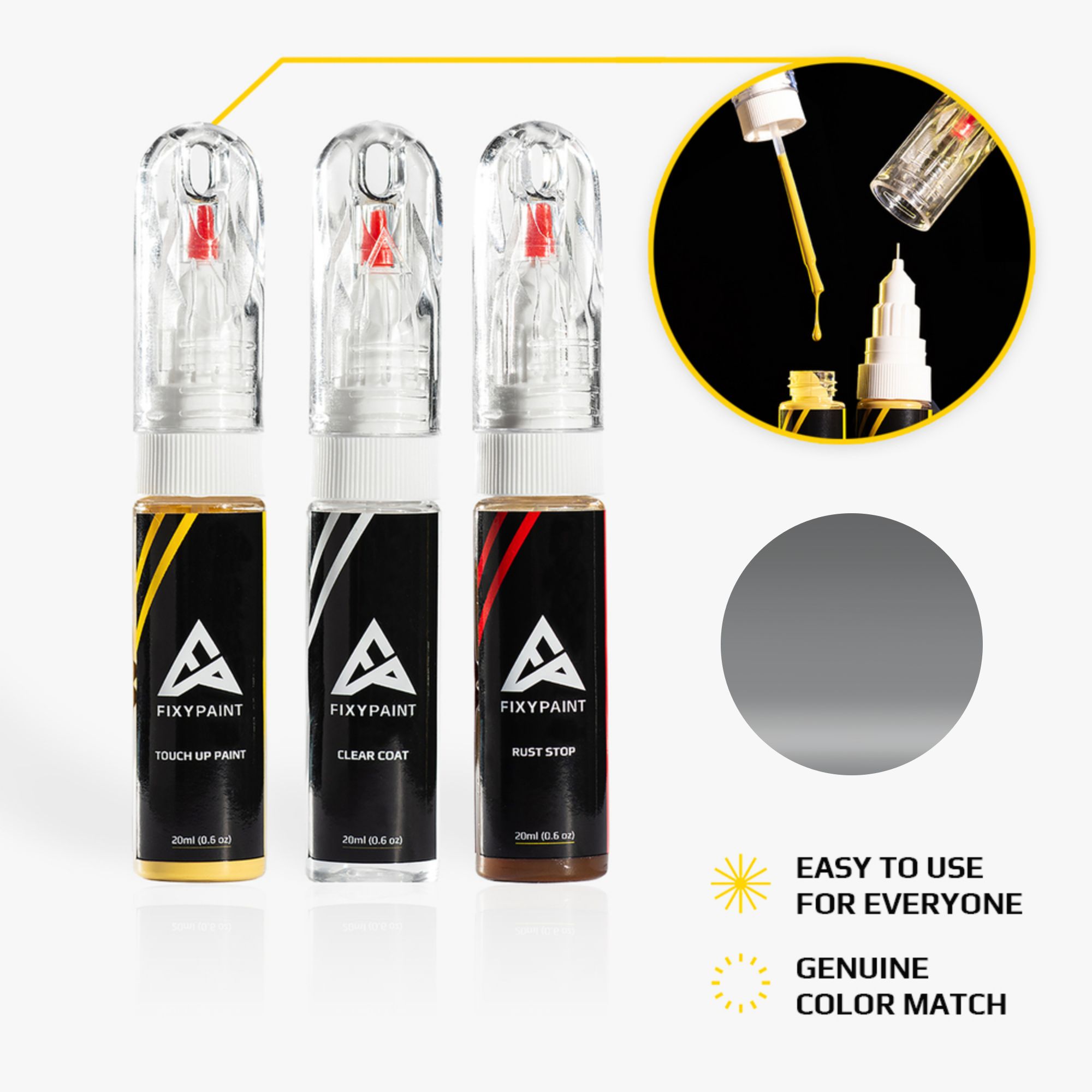 Touch up Paint For TOYOTA YARIS STEALTH Code 41W Scratch Removal